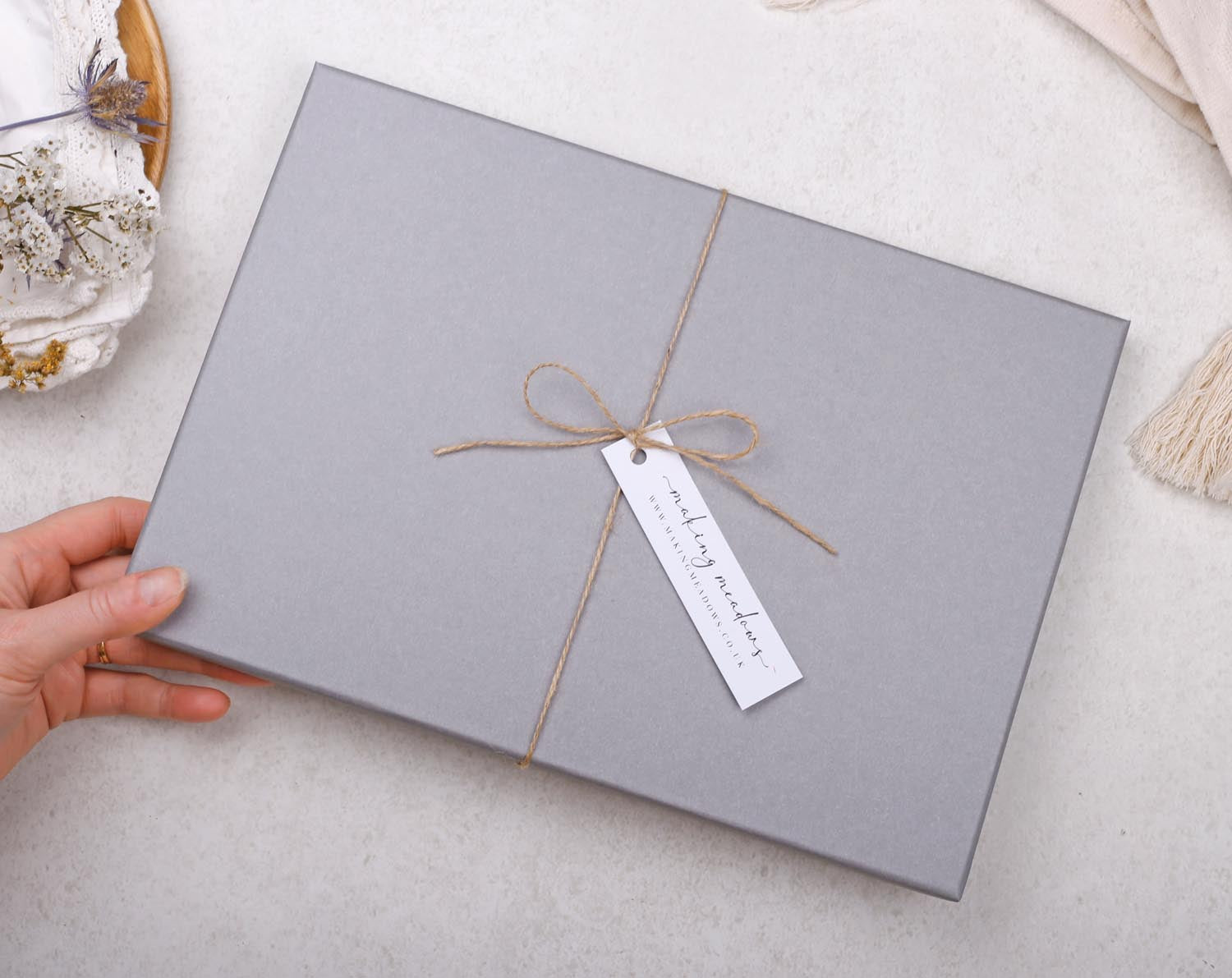 Pink Floral Stationery Box. Notebooks & Notepads designed by Making Meadows