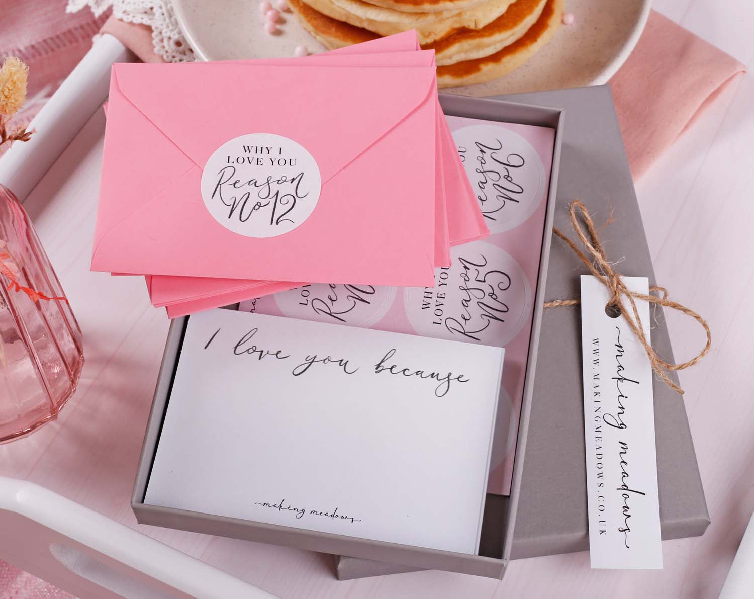 12 Reasons Why I Love You Mini Envelopes