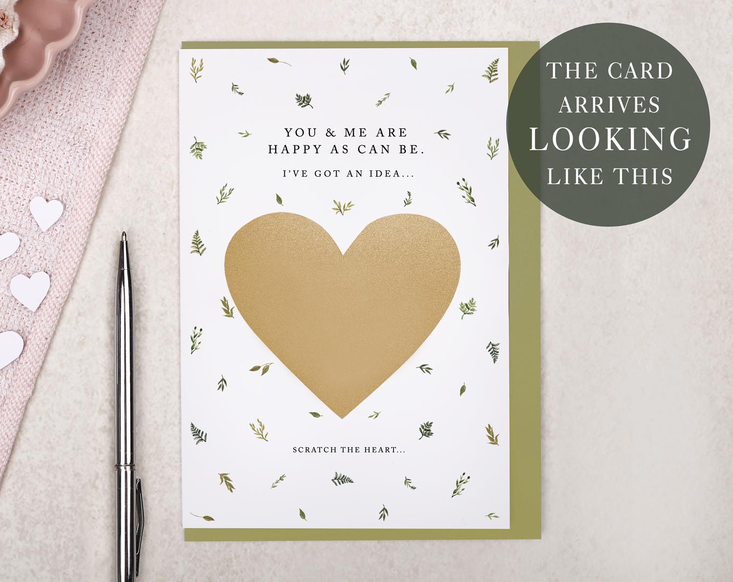 Will You Move In With Me Scratch To Reveal Greeting Card