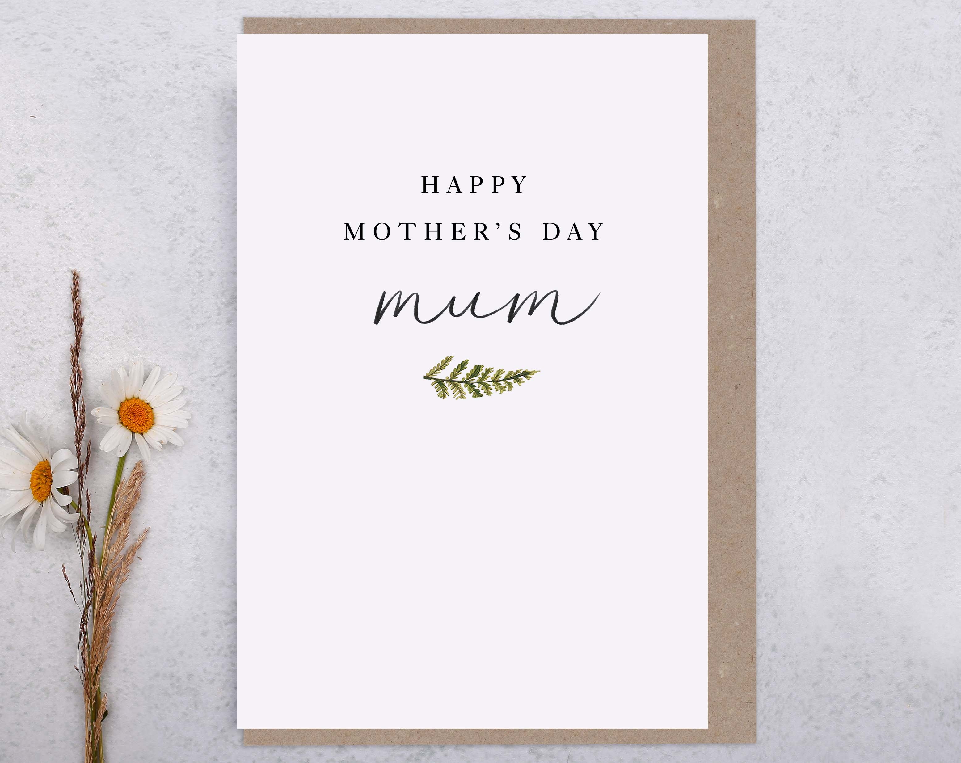 Mum Mother's Day Card