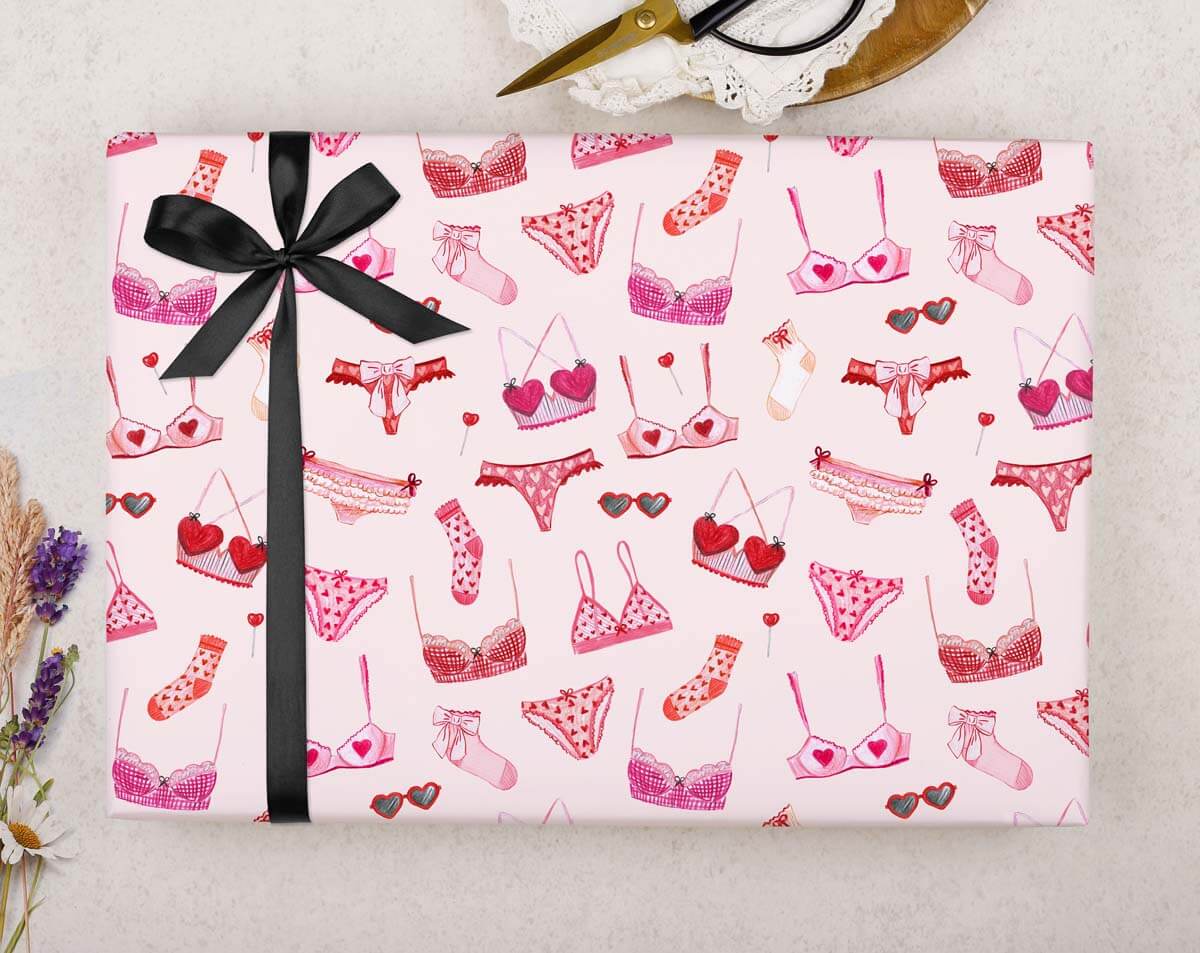 Underwear Wrapping Paper