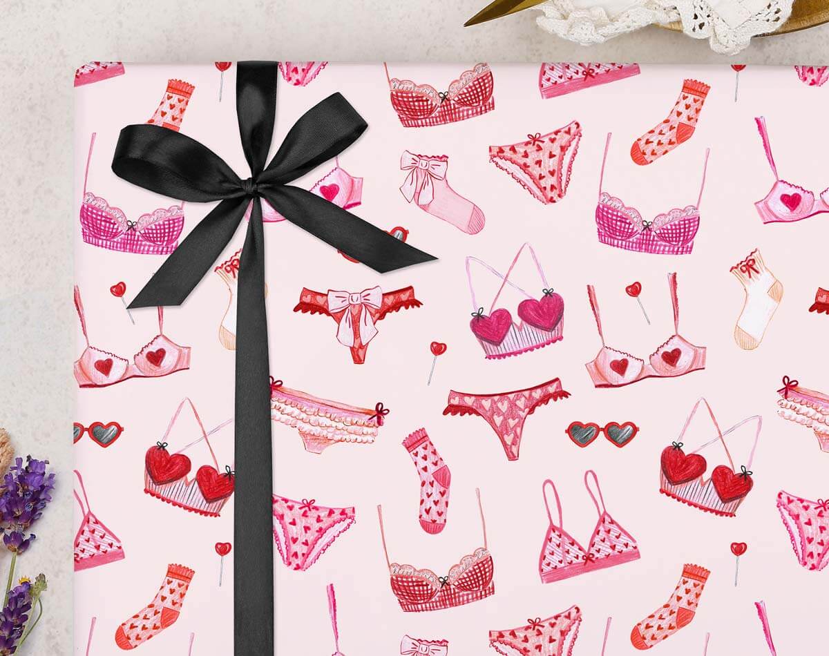 Underwear Wrapping Paper