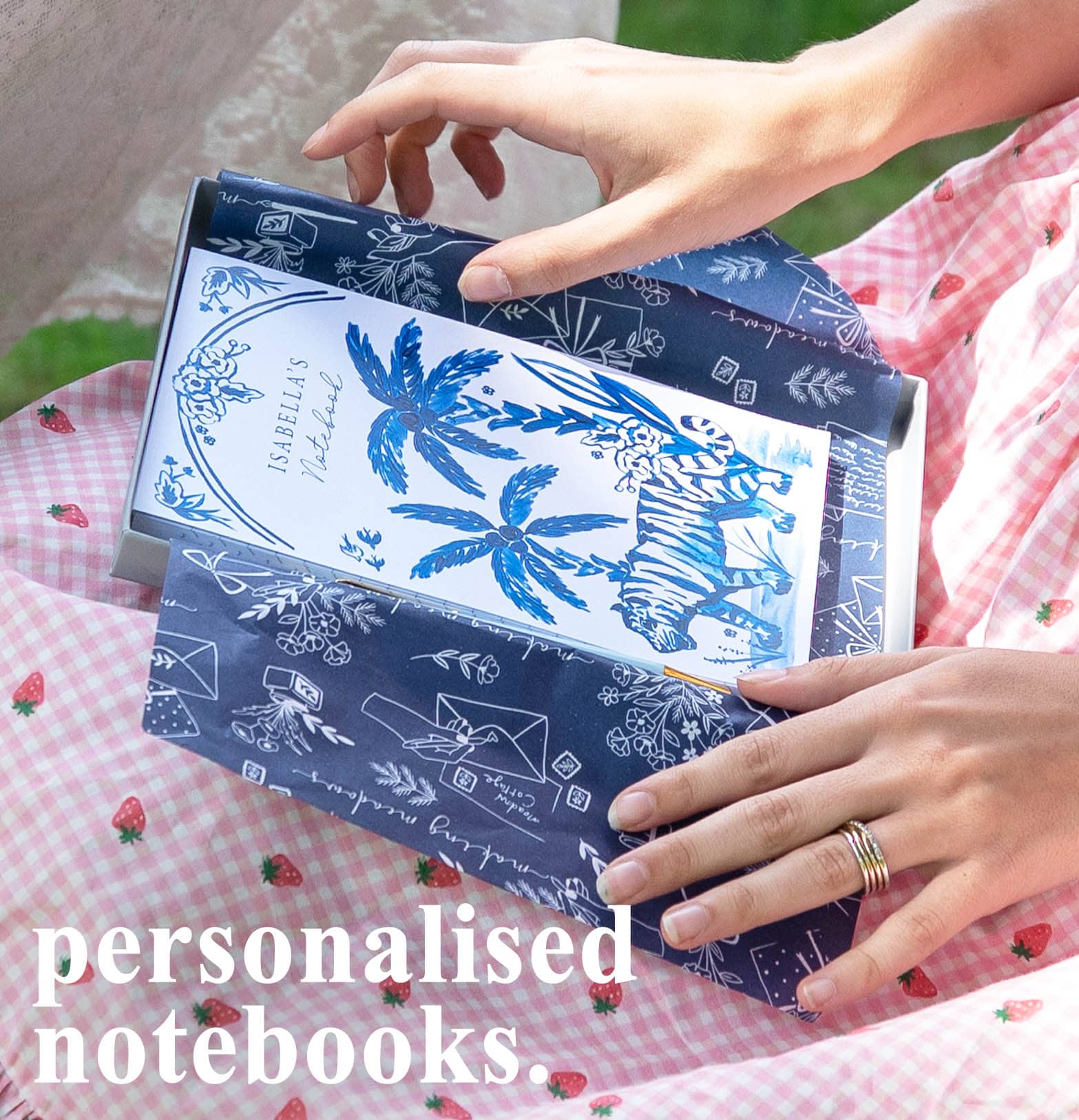 personalised notebooks