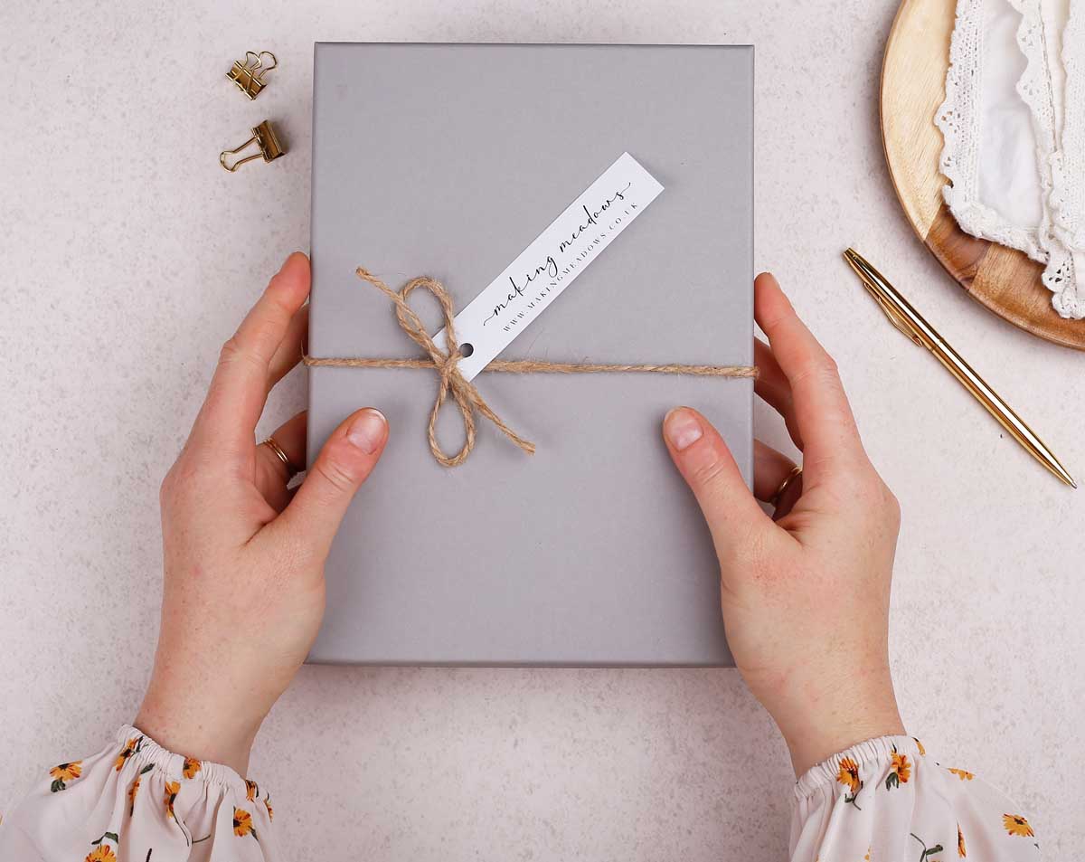 Bird Writing Paper Gift Box. Stationery designed by Making Meadows