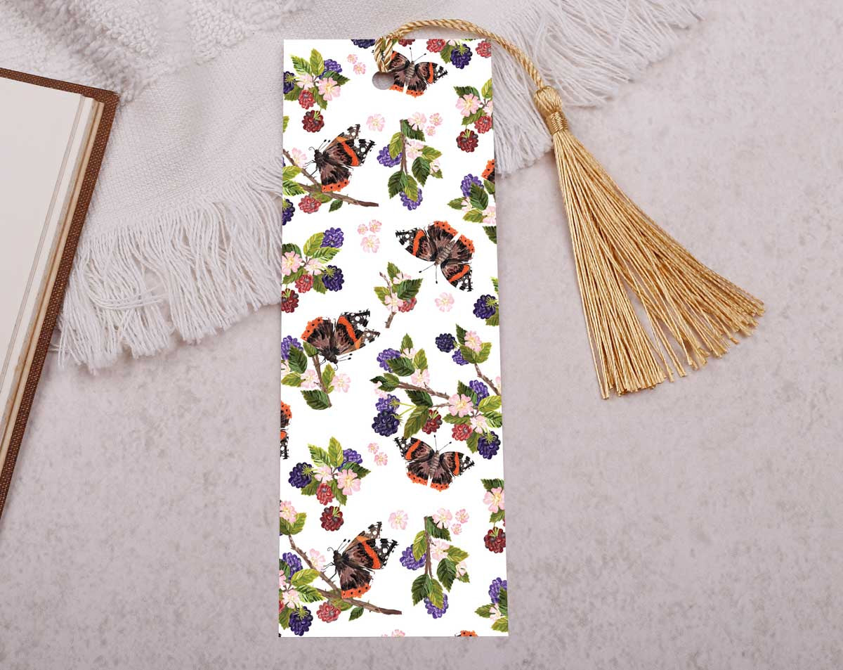 Butterfly Bookmark With Tassel. Bookmarks designed by Making Meadows