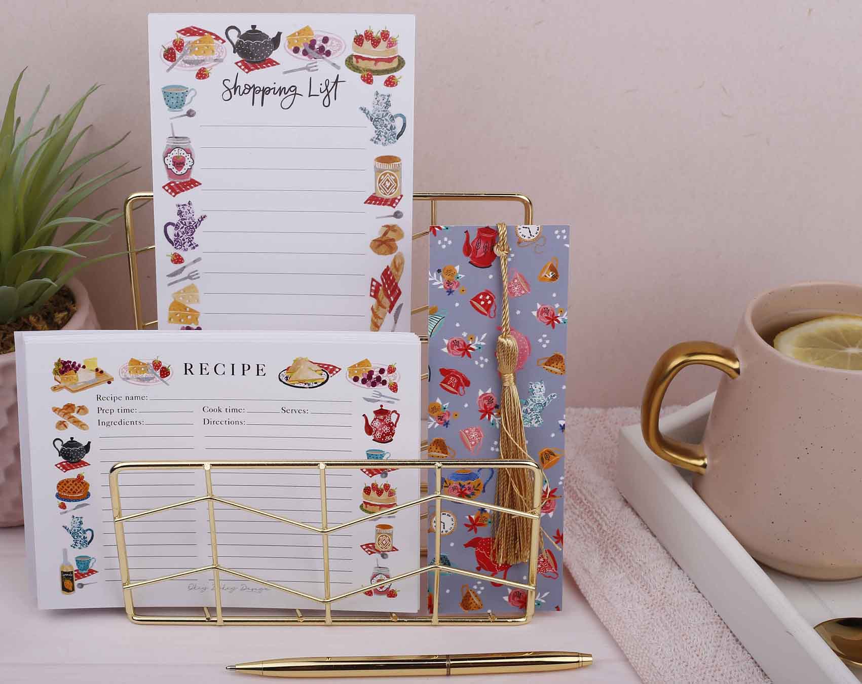 Kitchen Recipe Gift Box. Notebooks & Notepads designed by Making Meadows