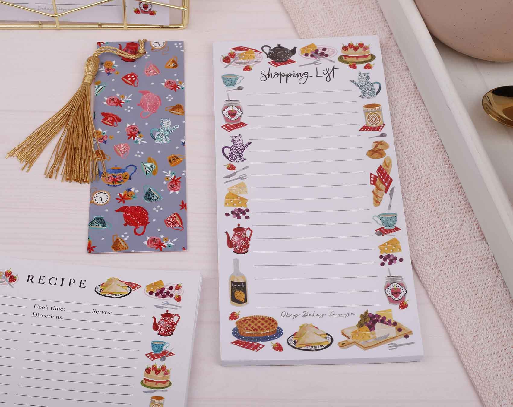 Kitchen Recipe Gift Box. Notebooks & Notepads designed by Making Meadows