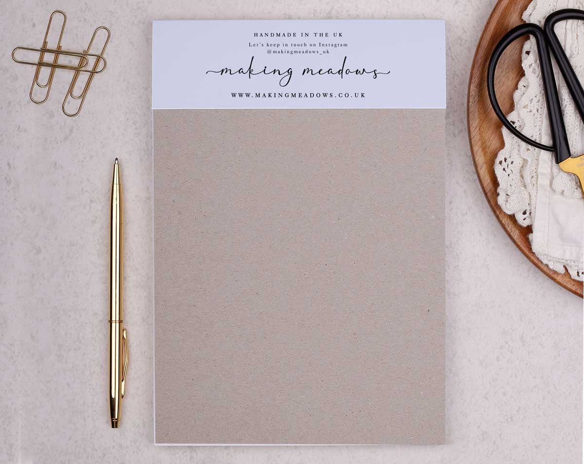 Personalised Bunny Notebook. Notebooks & Notepads designed by Making Meadows