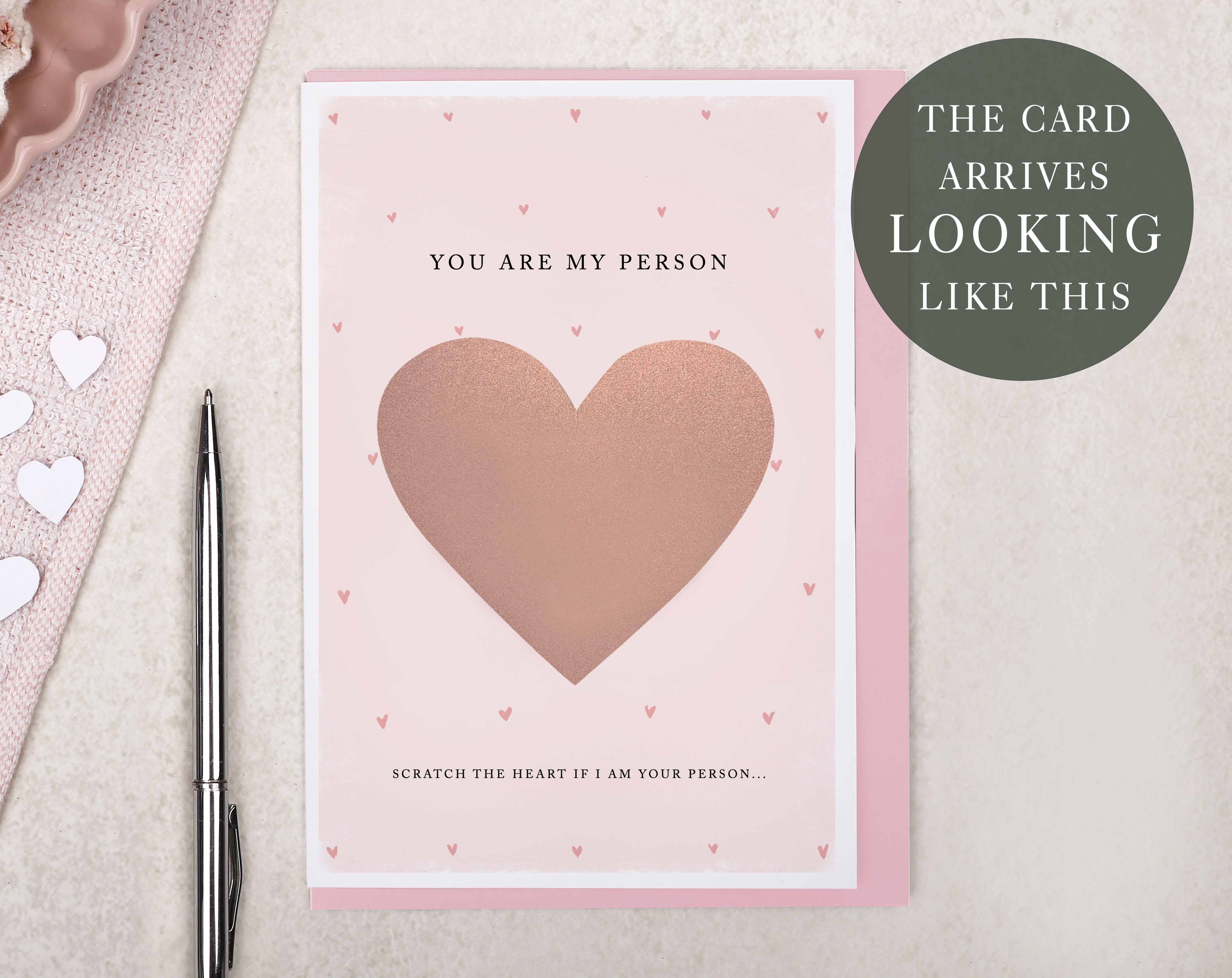 Pink Will You Marry Me Card. Greeting & Note Cards designed by Making Meadows