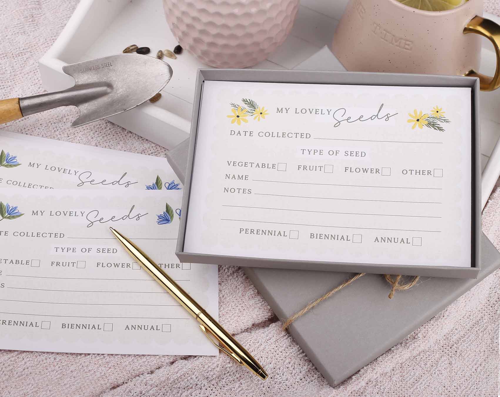 Seed Collecting Envelopes. Plant & Flower Bulbs designed by Making Meadows