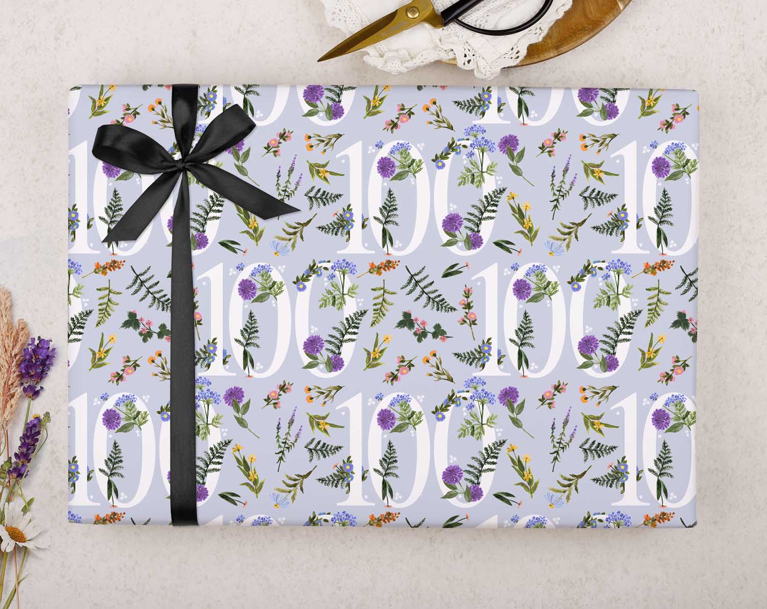 100th Birthday Wrapping Paper