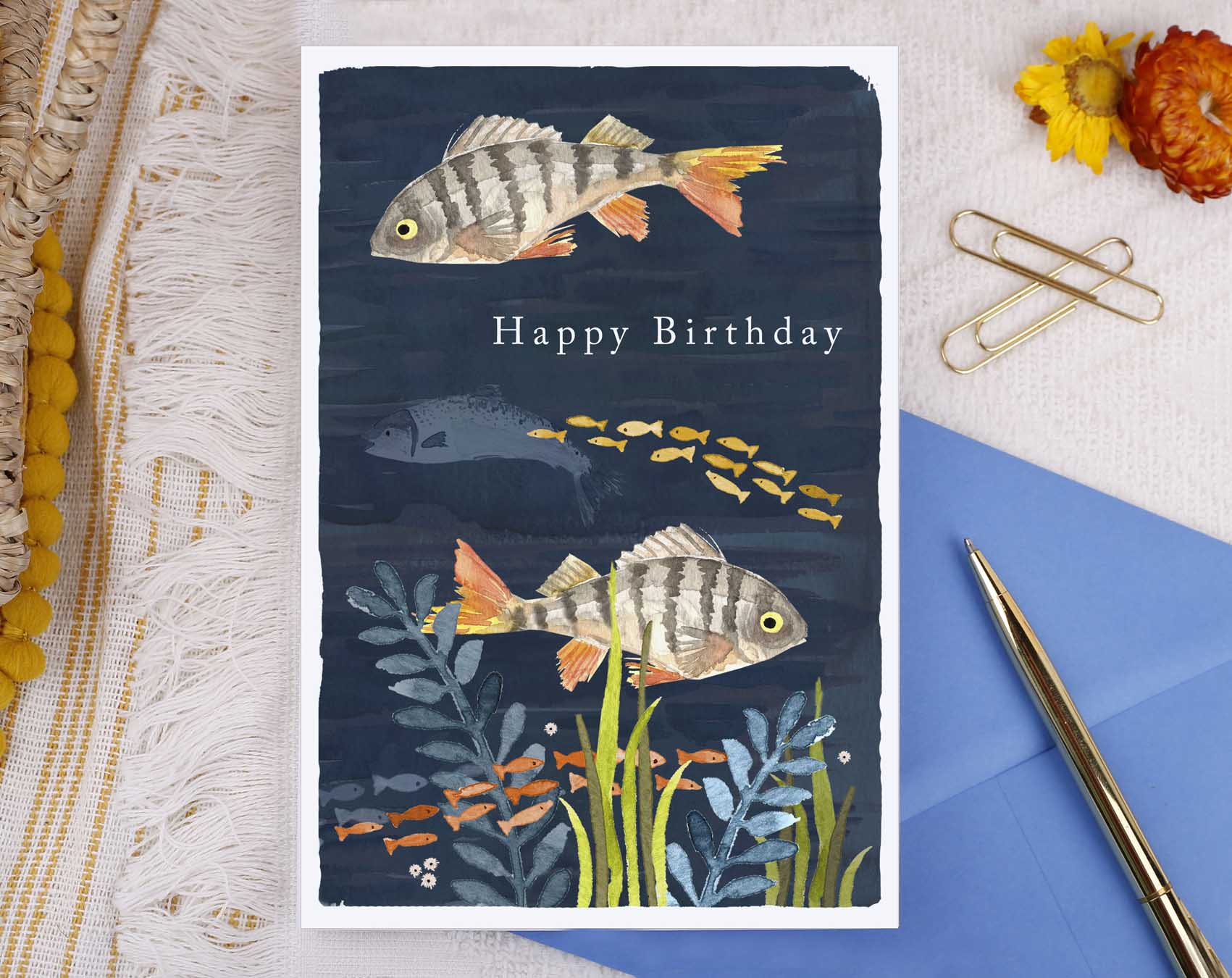 Fishing Birthday Card -  UK