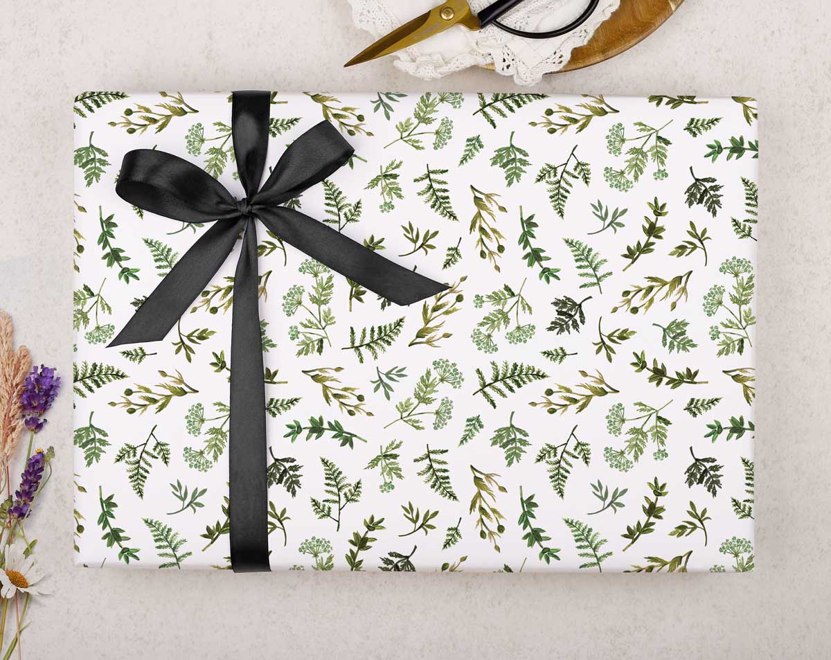 Botanical Wrapping Paper