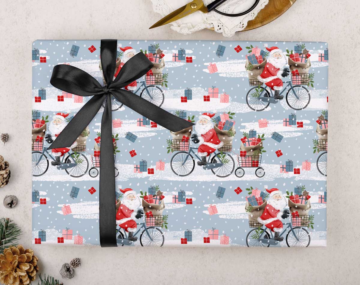 Christmas Wrapping Paper, Eco Friendly Gift Wrap, Making Meadows