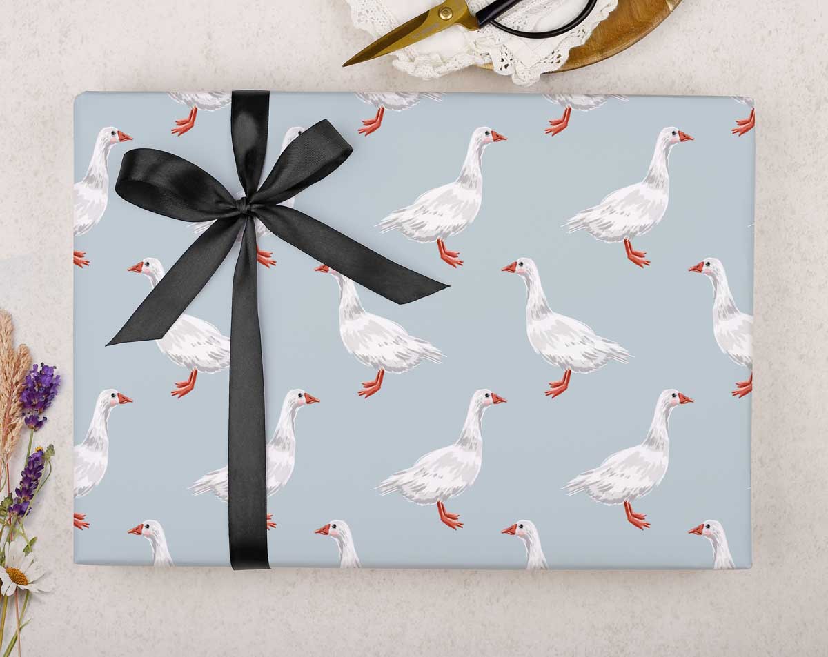Geese Wrapping Paper