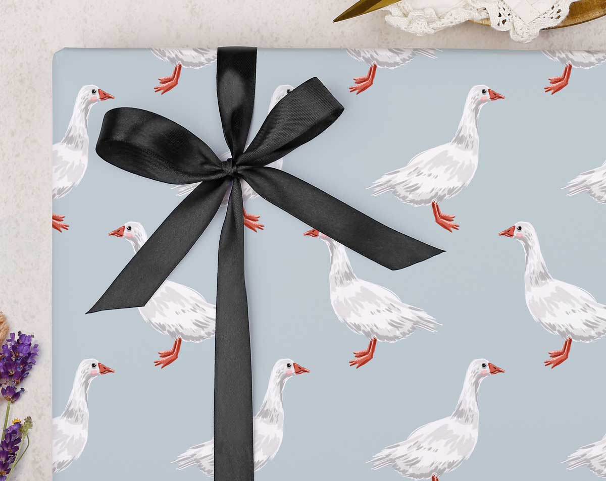 Geese Wrapping Paper